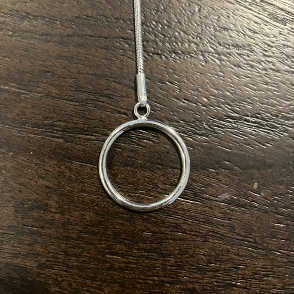 Choker Silver Drop Body Chain - Picture 3 of 6